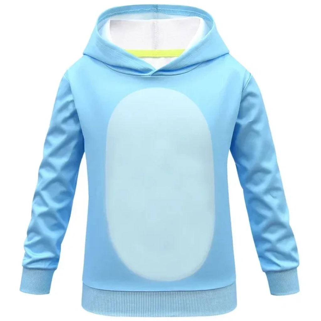 Kids' Halloween Character Costume with Mask Hoodie and Pants Set for Dress Up Party