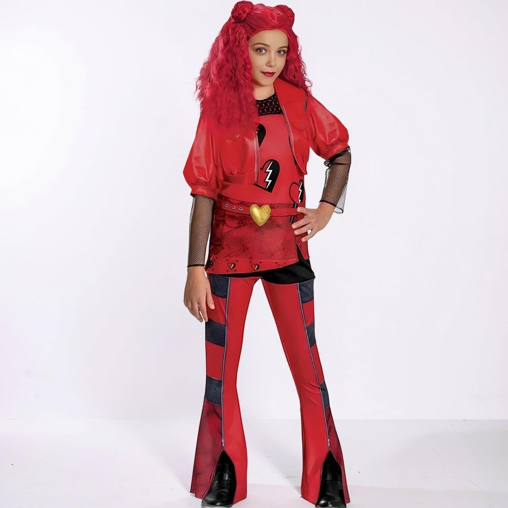 Kids' Halloween Cosplay Costume with Jacket and Accessories for Party and Dress-Up