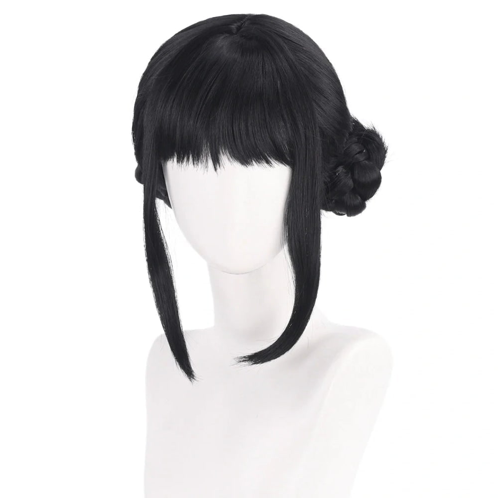Kids' Halloween Cosplay Costume with Wig Sequined Crop Top Pleated Skirt and Studded Shoulder Armor