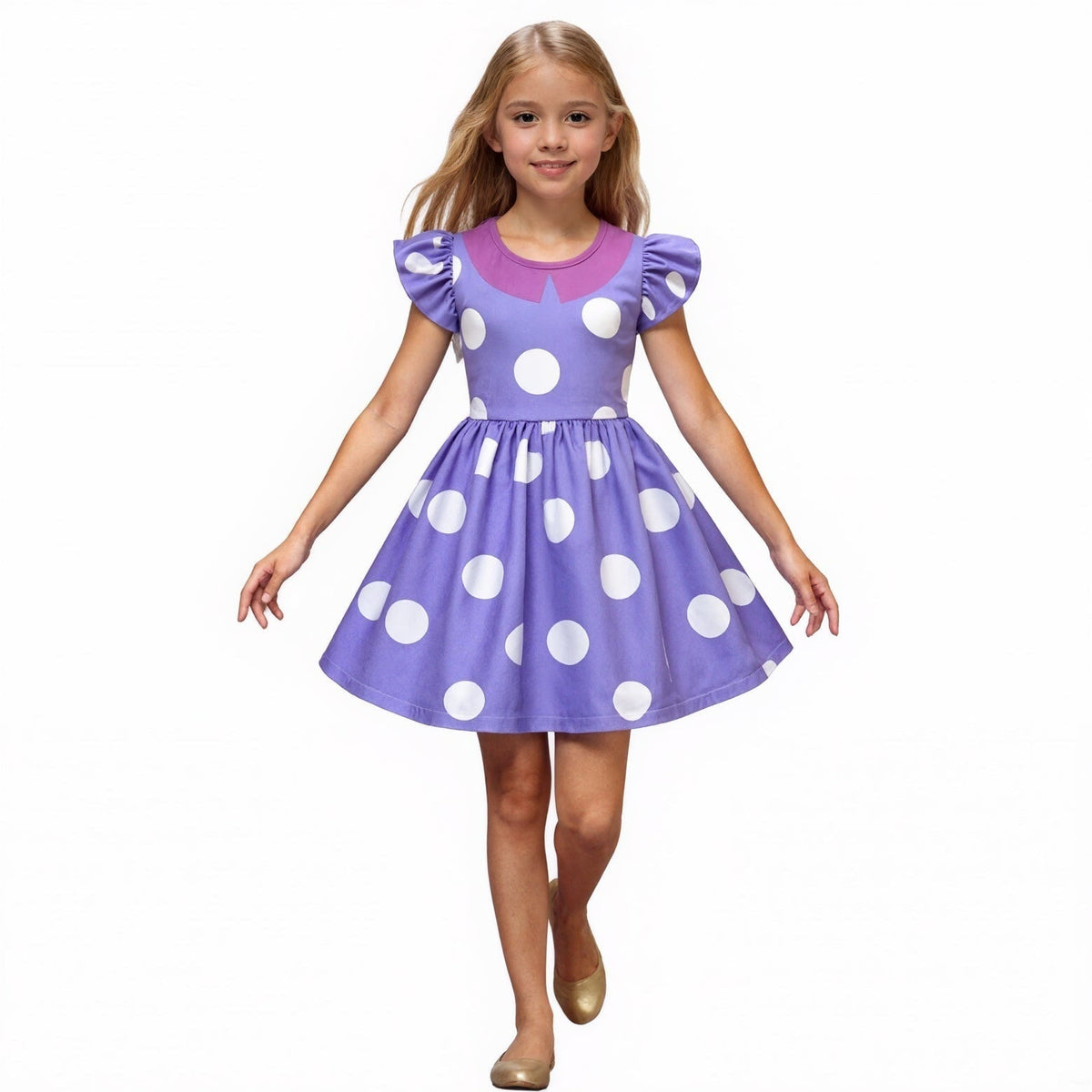 Kids' Halloween Costumes for Princess Polka Dot Ruffle Dress Pirate