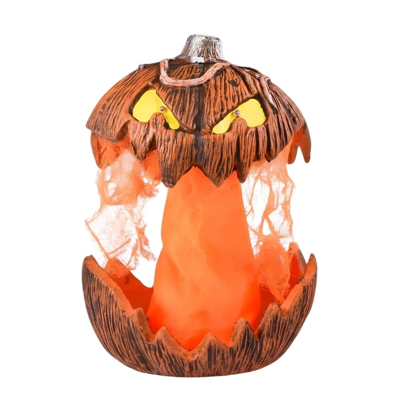 Kids' Halloween Jack O Lantern LED Pumpkin Pop-Up Decoration with Glowing Eyes for Indoor Outdoor Party