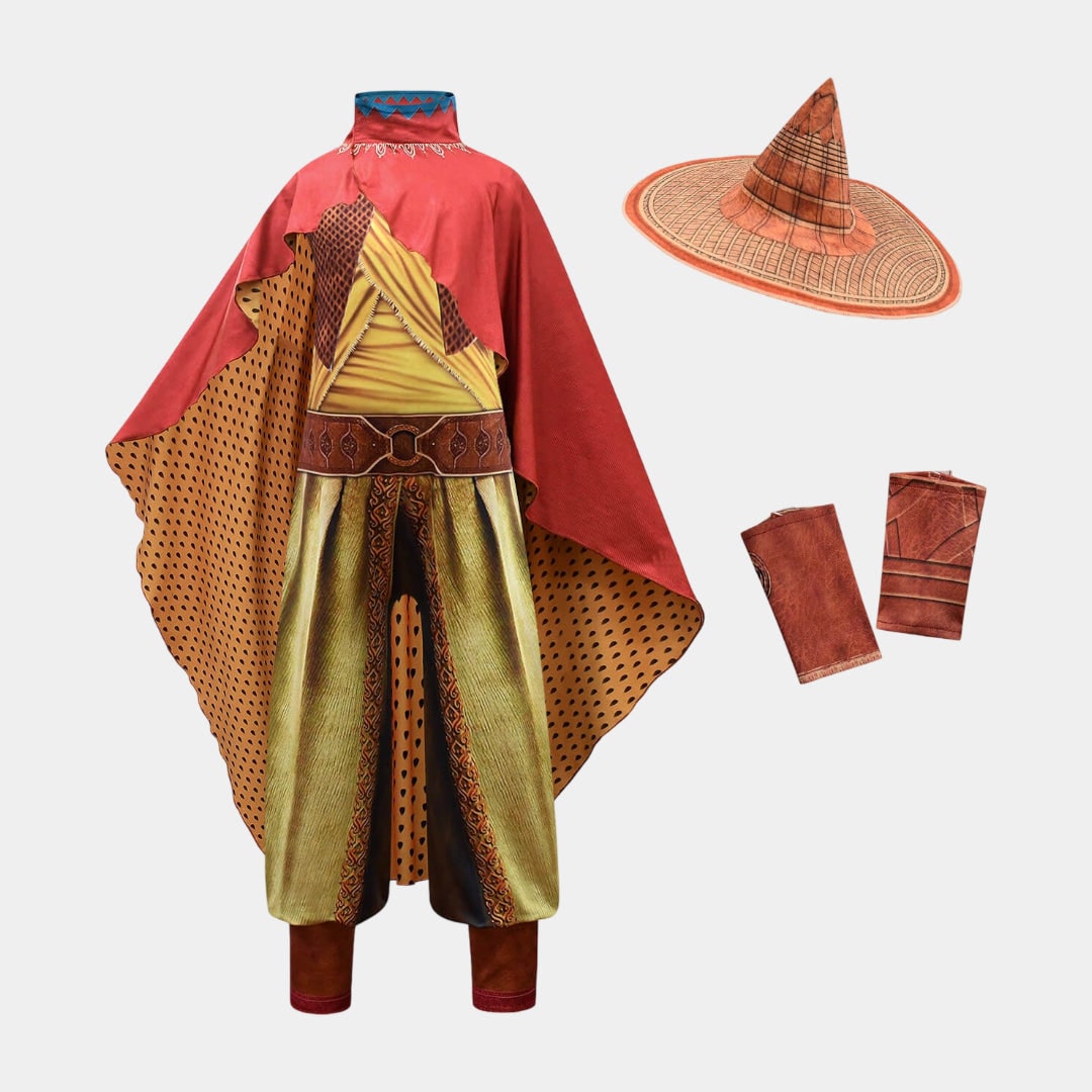 Kids' Halloween Viking Warrior Costume with Cape Woman