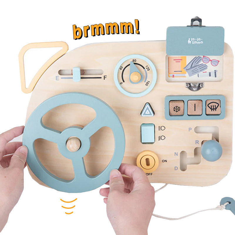 Little Driver Montessori Activity Board – Avichic.co