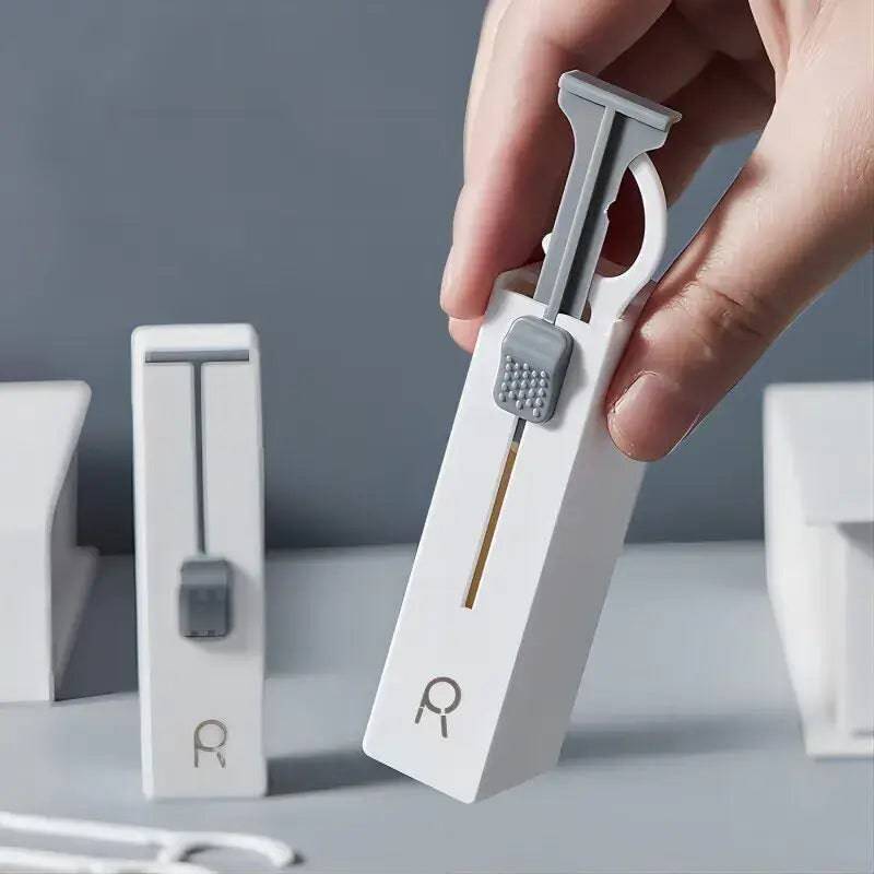 Portable Automatic Dental Floss Box Combo Set