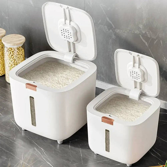 Insect-Proof Moisture-Proof Rice and Grain Storage Box with Lid