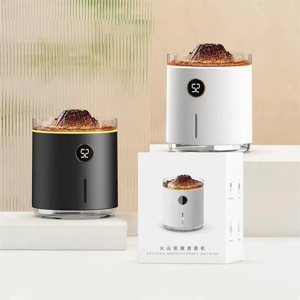 USB Charging Volcano Flame Aroma Diffuser