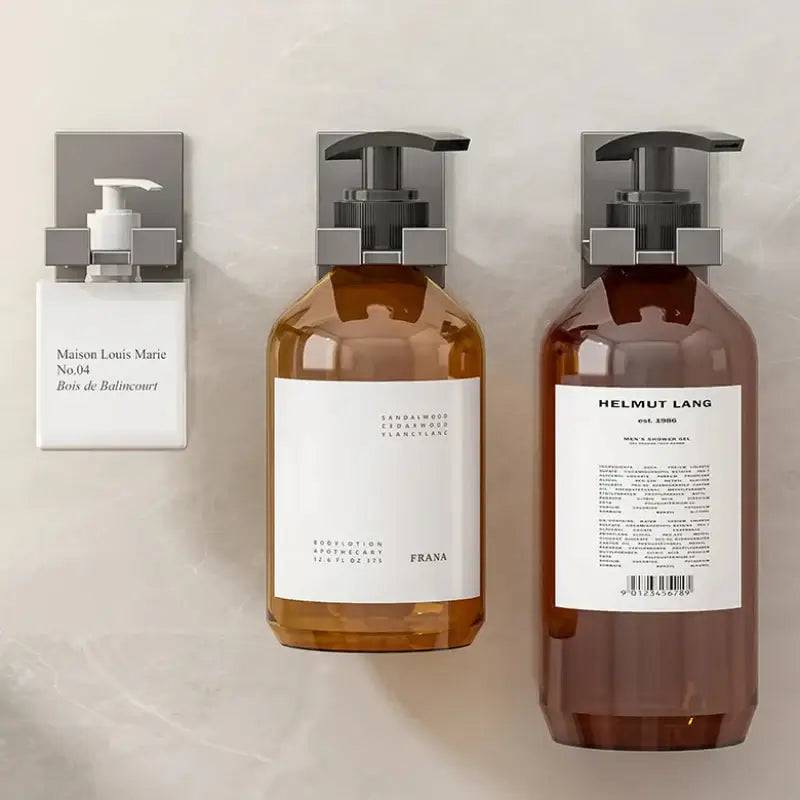 Universal Punch-Free Shower Gel Bottle Rack