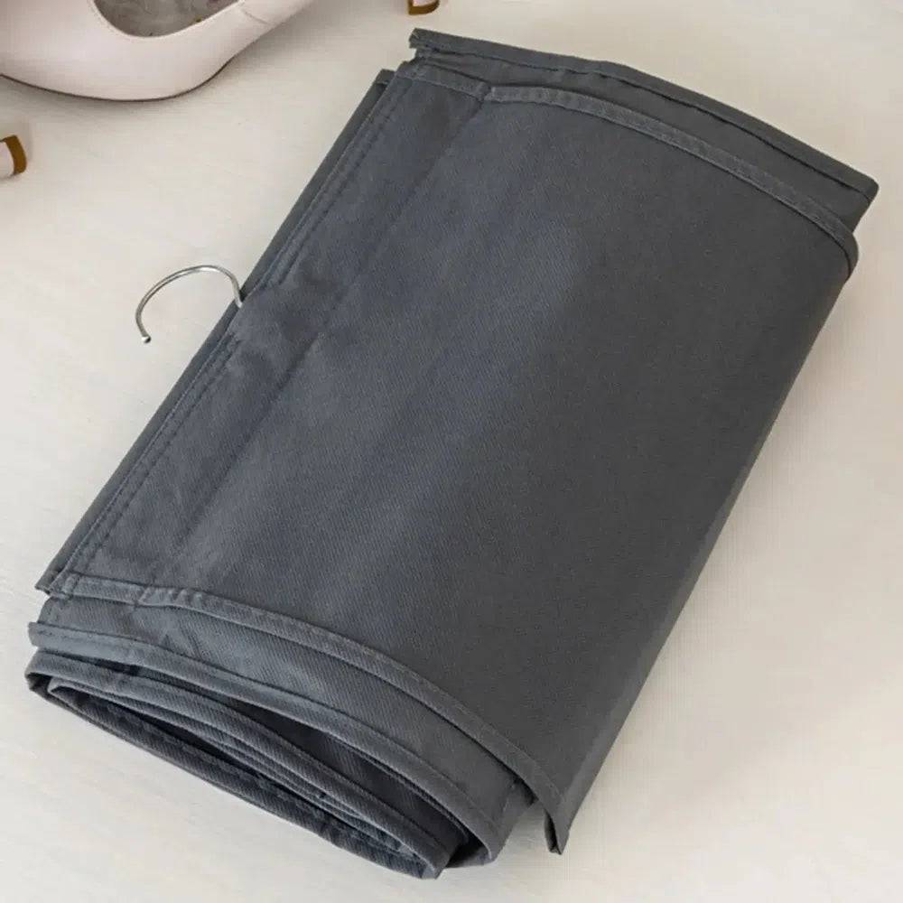 Six-Layer Foldable Hanging Storage Bag Shoe Organiser