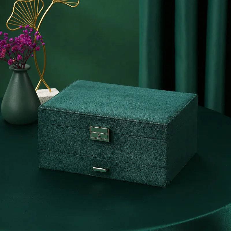 3-Layer Vintage Jewellery Box Organiser