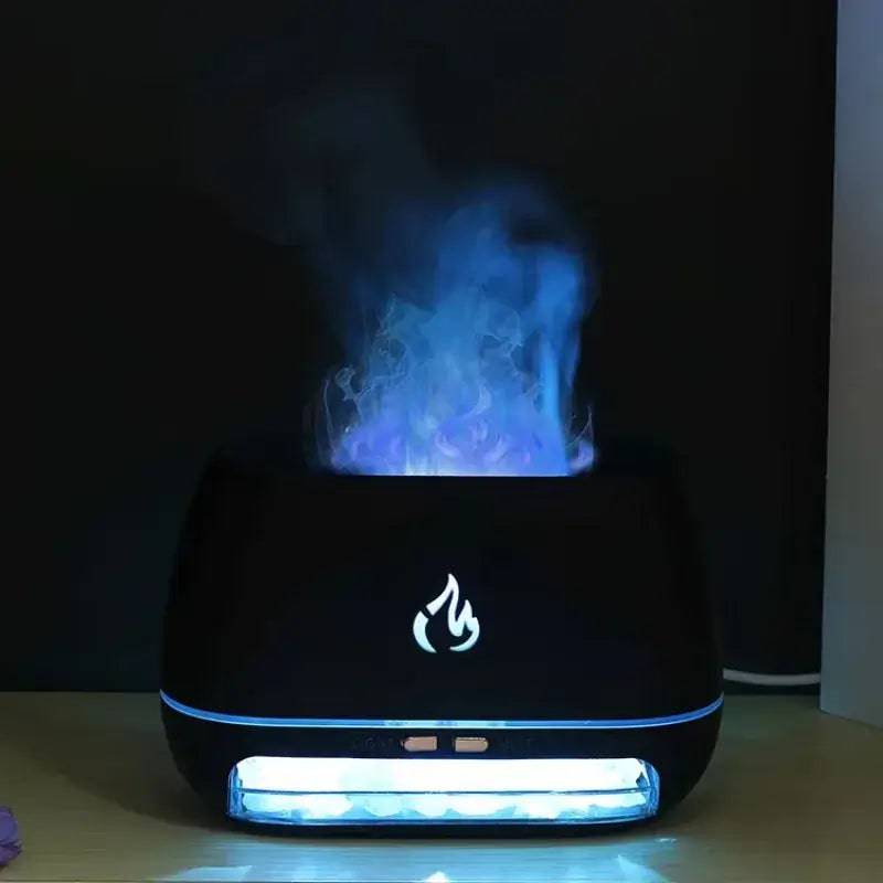 Mini Ultrasonic Flame Aroma Diffuser