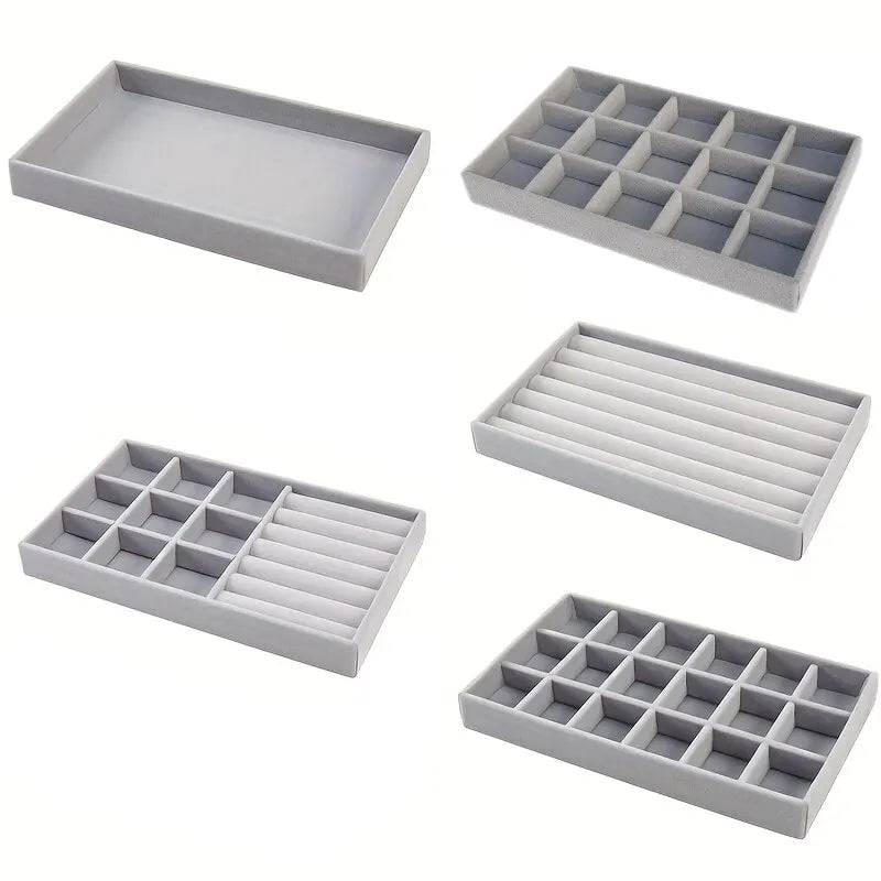 Velvet Jewellery Display Tray