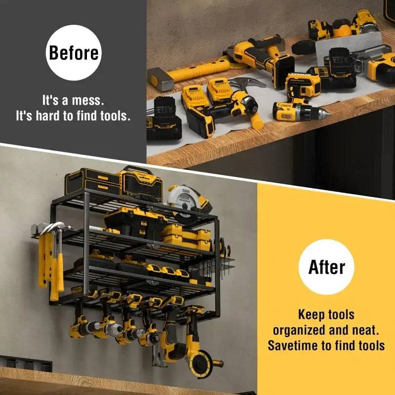 Heavy Metal Tool Organising Rack