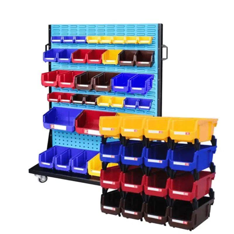 Stackable Heavy Duty Plastic Storage Bins