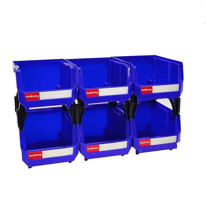Stackable Heavy Duty Plastic Storage Bins
