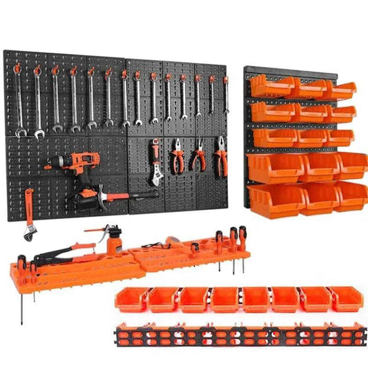 DIY Wall-Mounted Hardware Tool Hanging Board