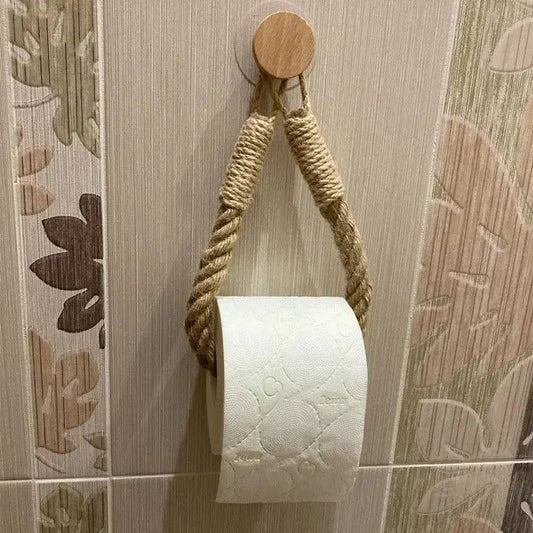 Hemp Rope Toilet Paper Holder