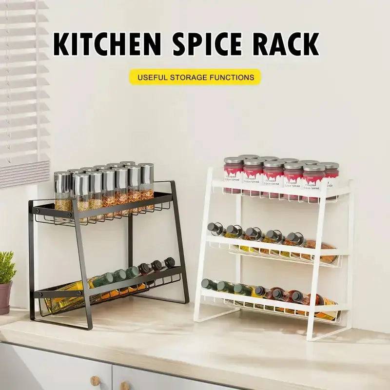 Multi-Layer Spice Rack Organiser