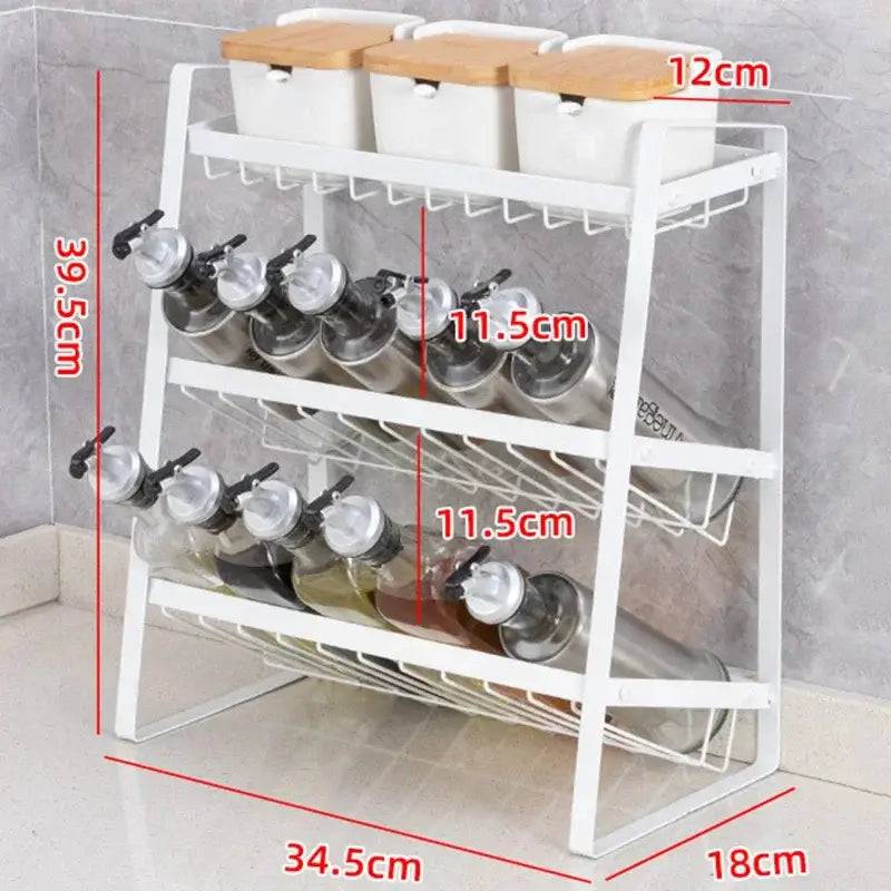 Multi-Layer Spice Rack Organiser