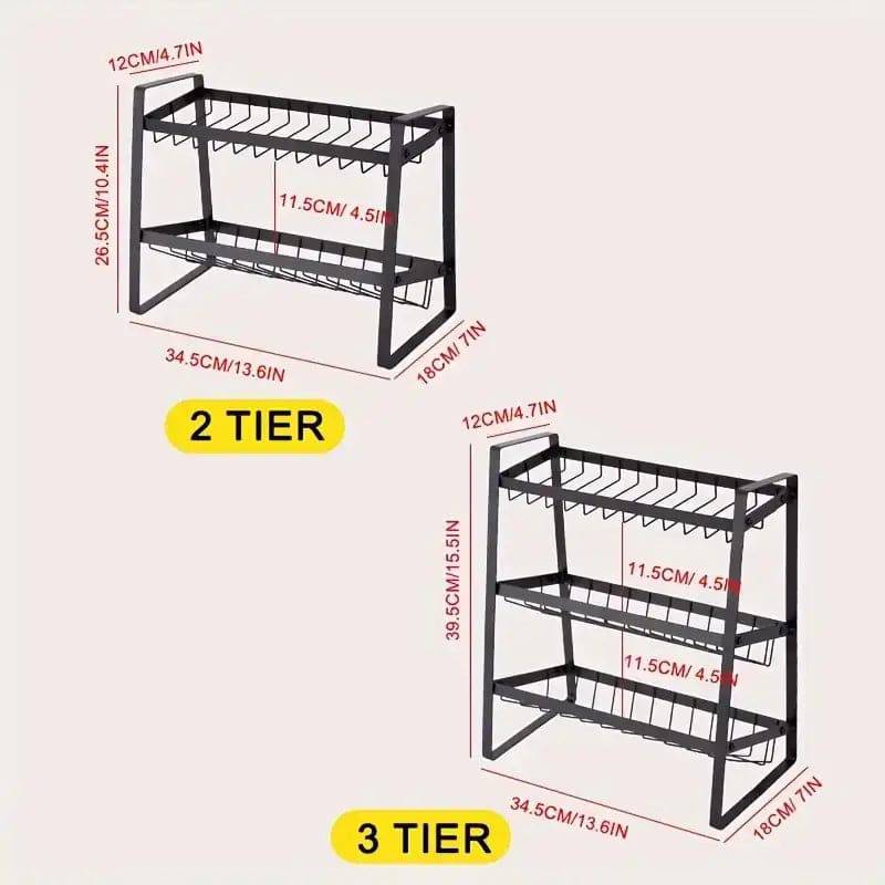Multi-Layer Spice Rack Organiser