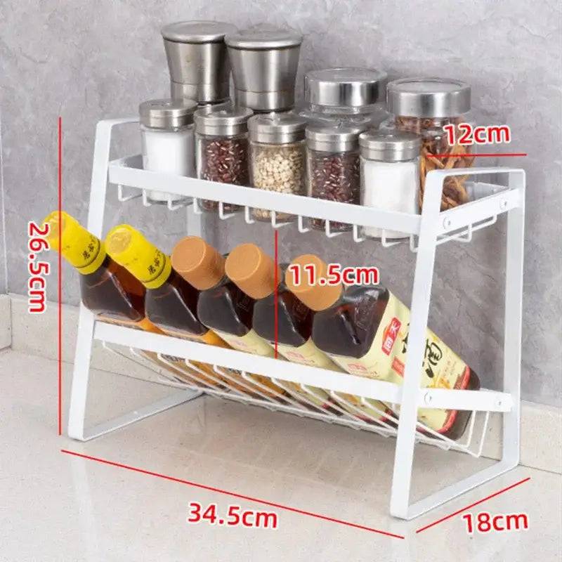 Multi-Layer Spice Rack Organiser