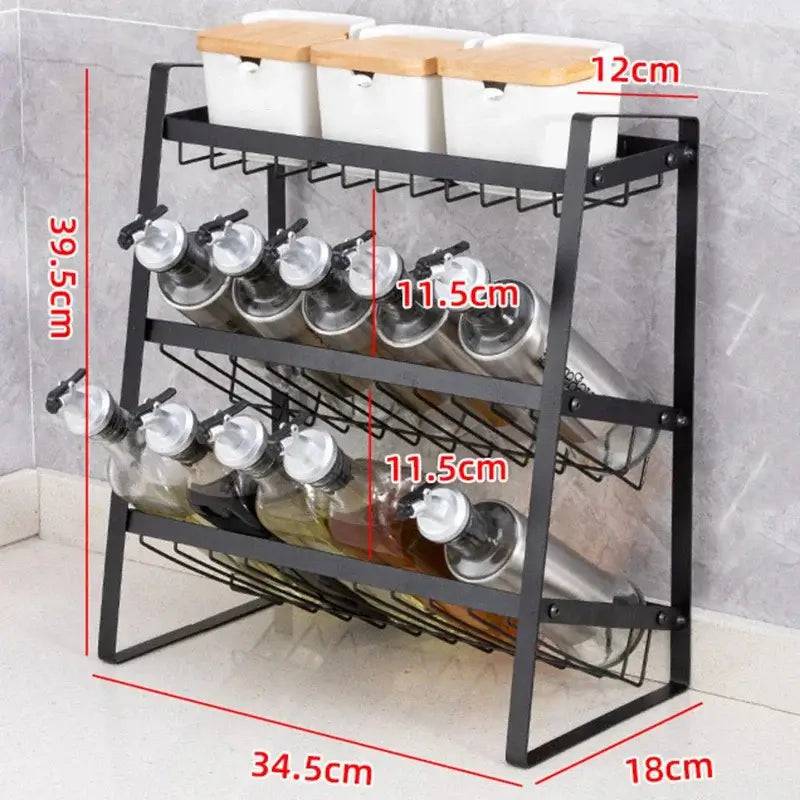 Multi-Layer Spice Rack Organiser