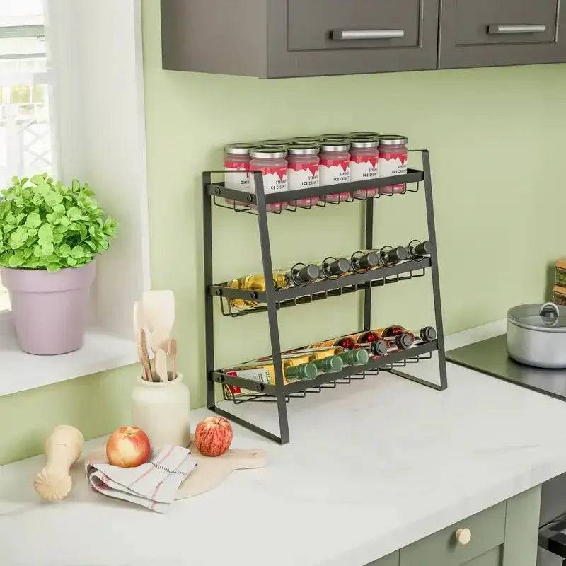 Multi-Layer Spice Rack Organiser