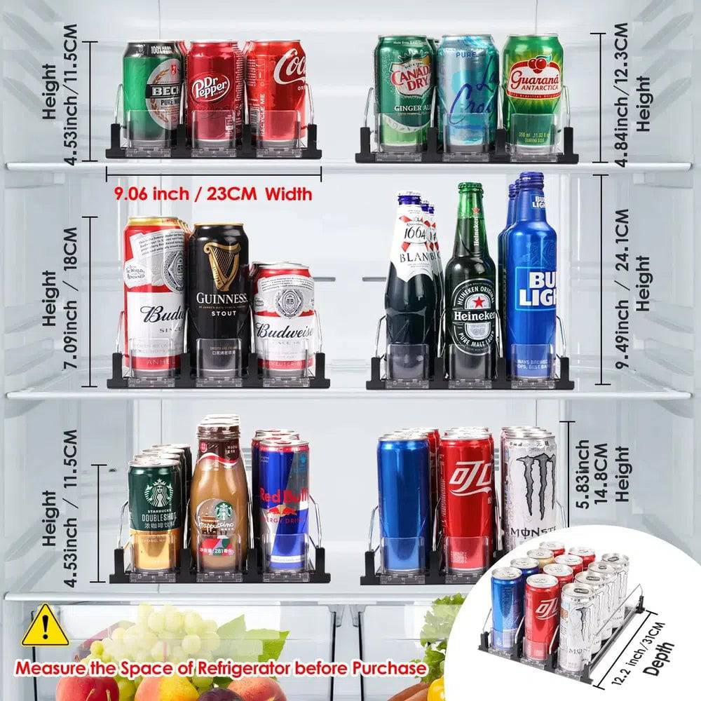 Soda Can Dispenser for Refrigerator