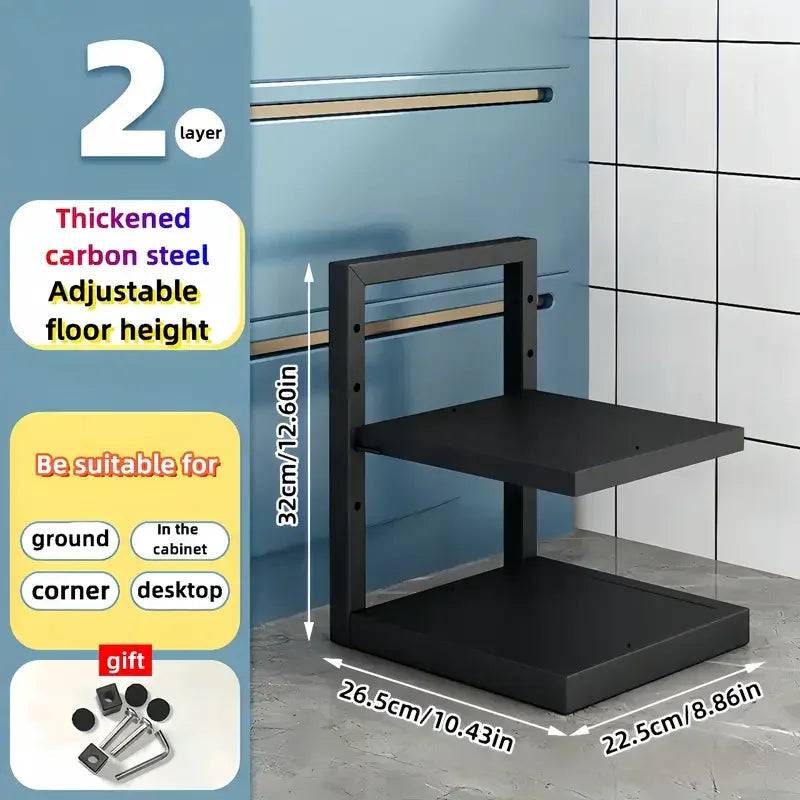 Adjustable Pot Rack Organiser