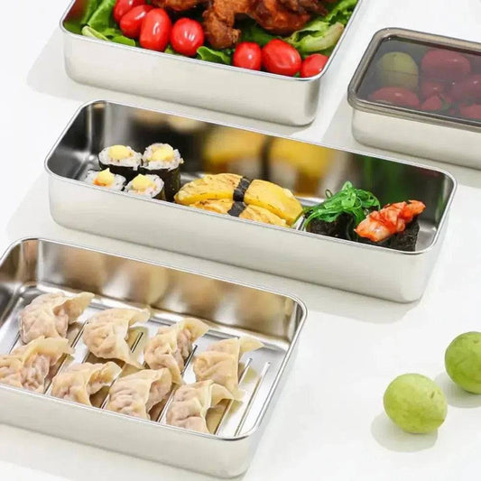 Stainless Steel Refrigerator Storage Box