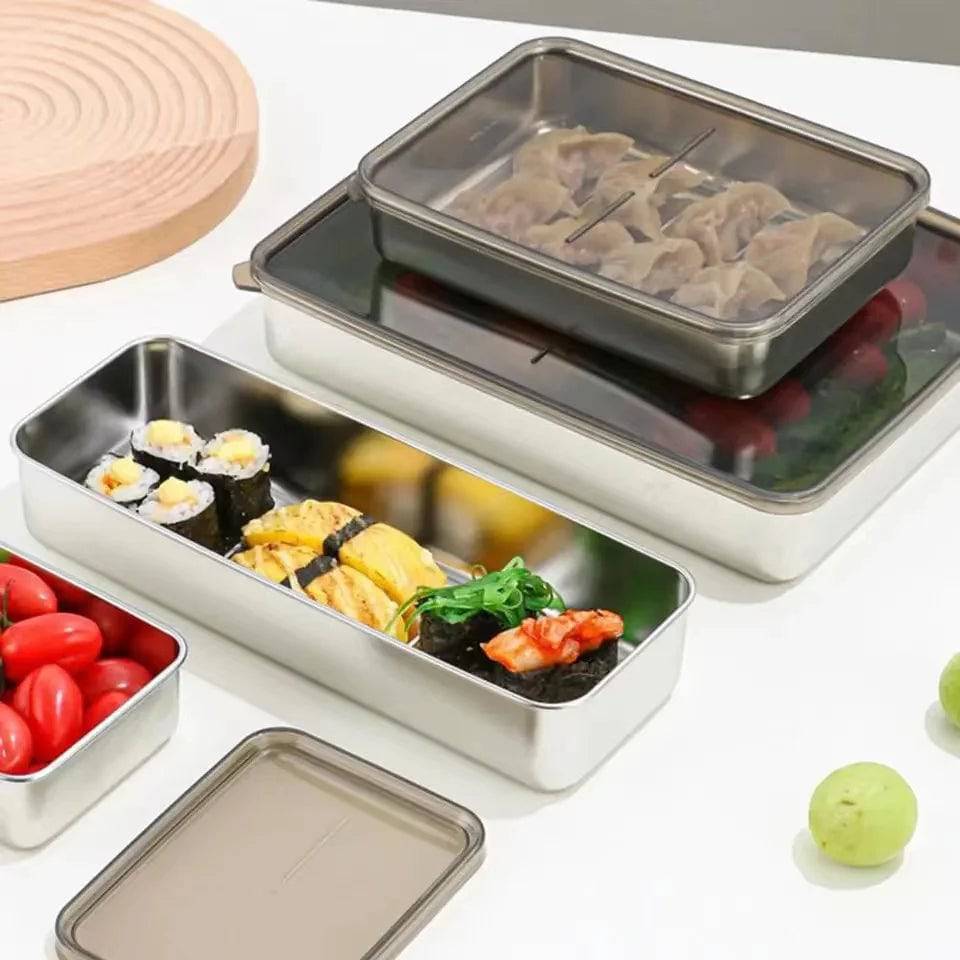 Stainless Steel Refrigerator Storage Box