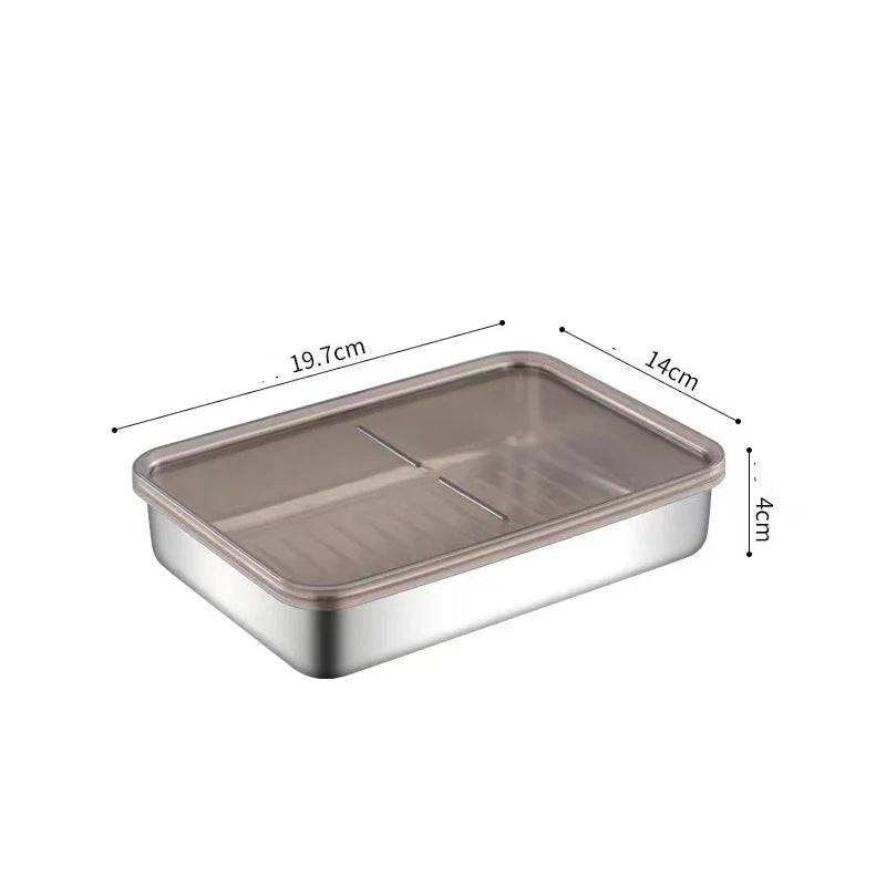 Stainless Steel Refrigerator Storage Box