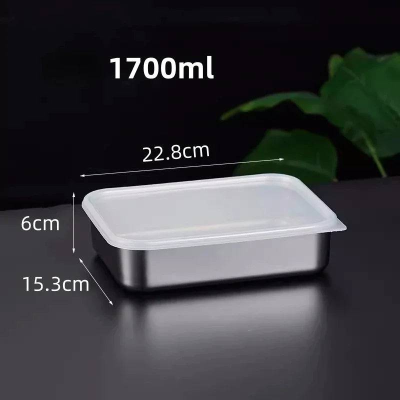 Stainless Steel Refrigerator Storage Box