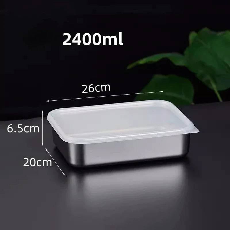 Stainless Steel Refrigerator Storage Box