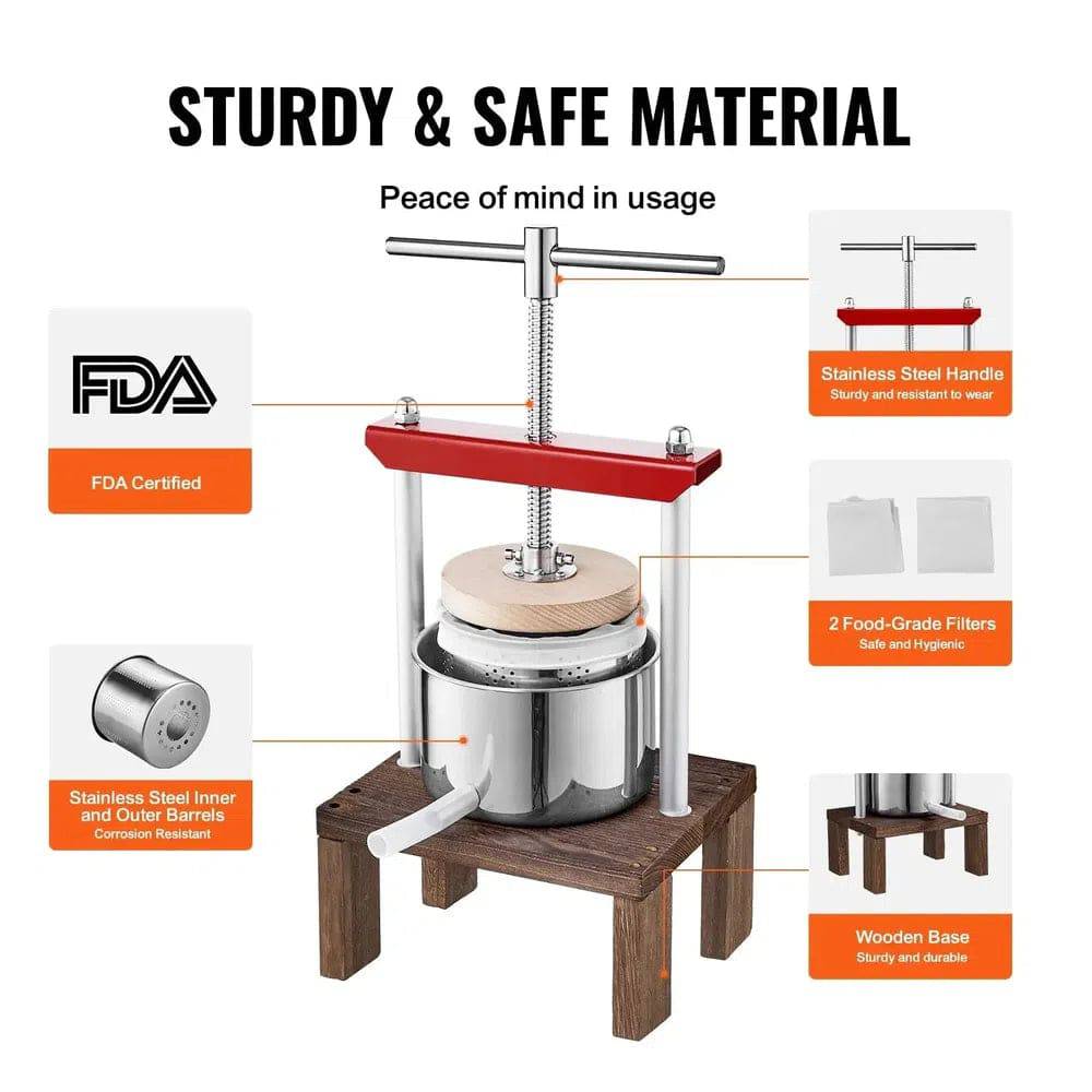 Manual Fruit & Wine Press