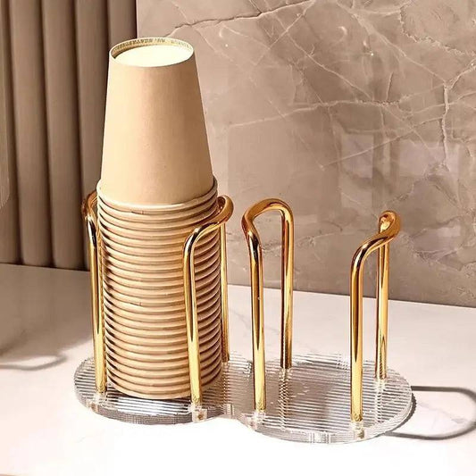 Luxury Disposable Cup Storage Holder
