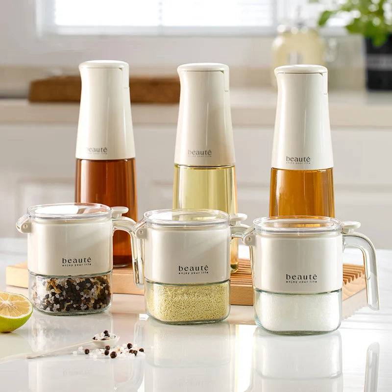Push-Type Sealed Seasoning Jar