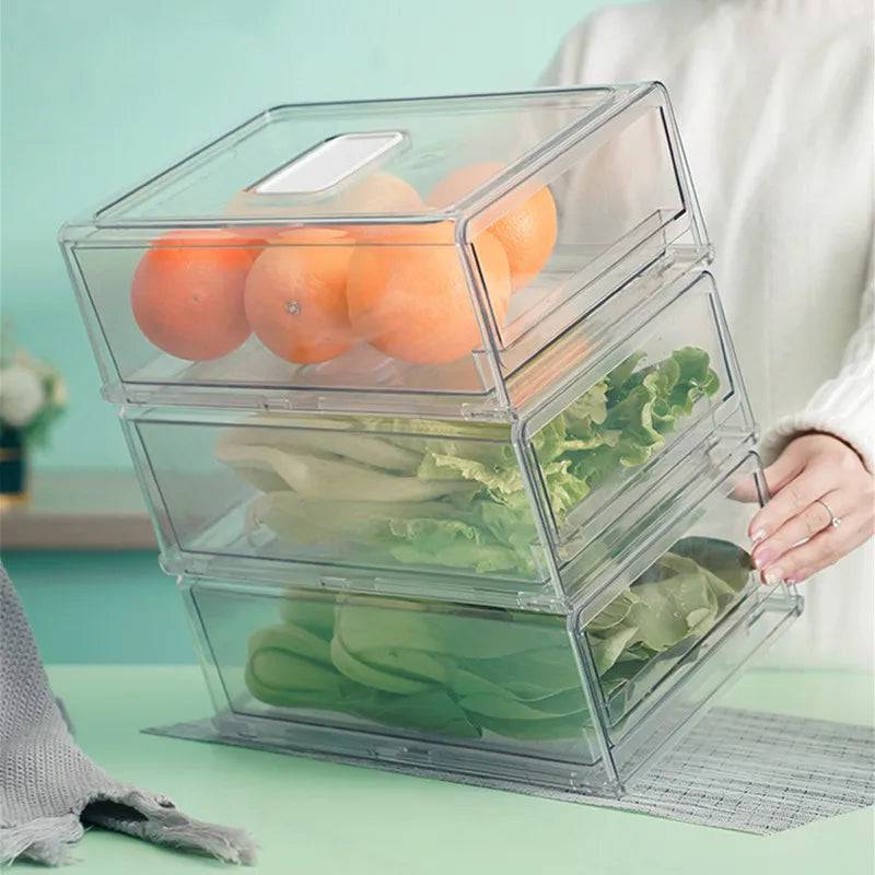 Stackable Refrigerator Food Organiser