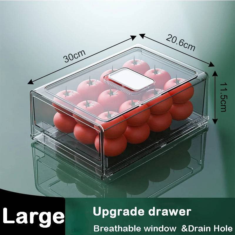 Stackable Refrigerator Food Organiser