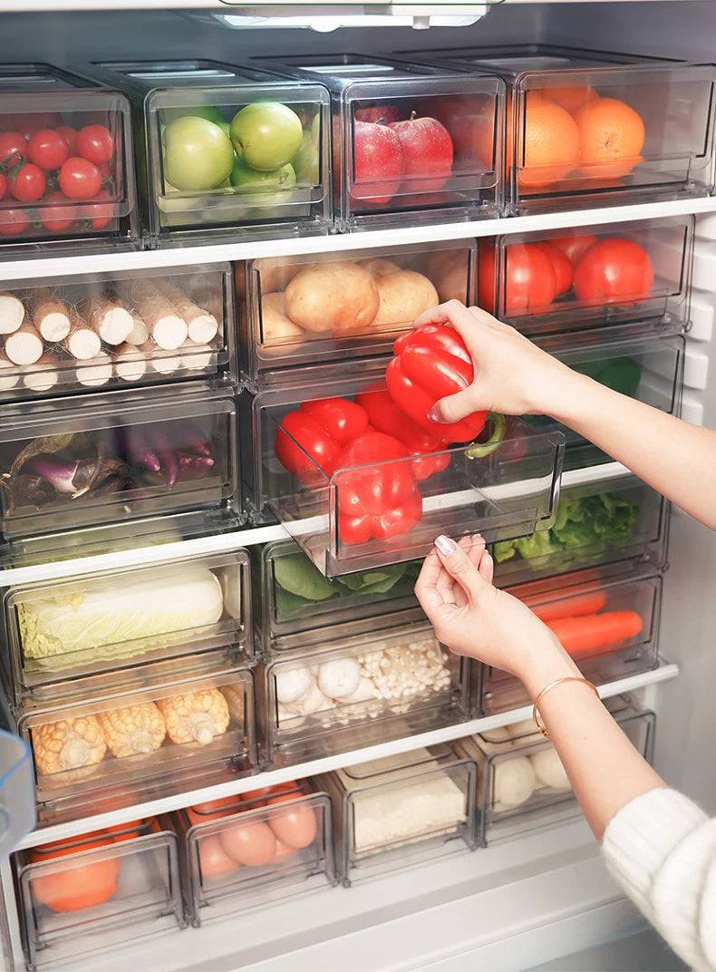 Stackable Refrigerator Food Organiser