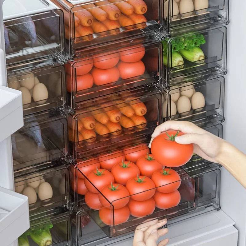 Stackable Refrigerator Food Organiser