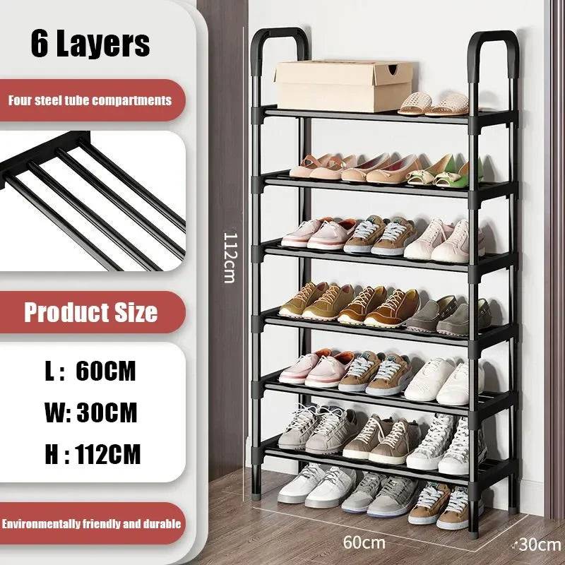 Multi-Layer Metal Shoe Rack Organiser