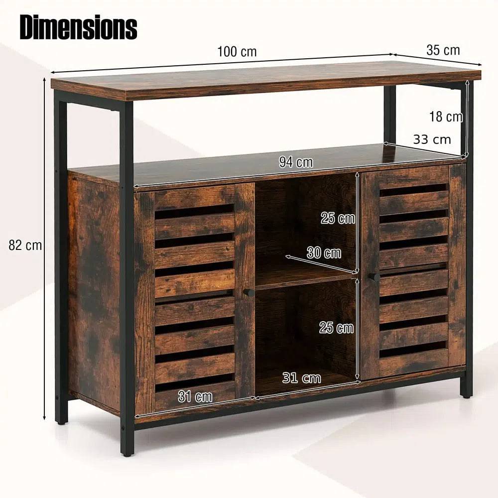 Industrial Buffet Storage Cabinet