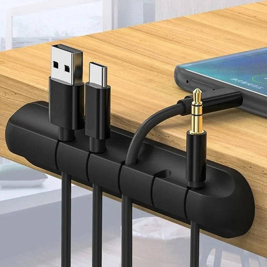 Desktop Self-Adhesive Cable Holder