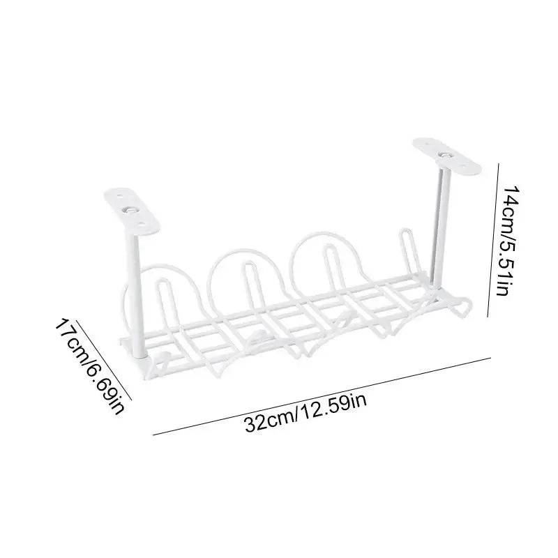 Under Desk Cable Management Tray