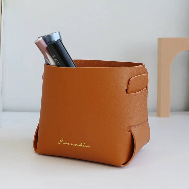 Creative Leather Storage Box