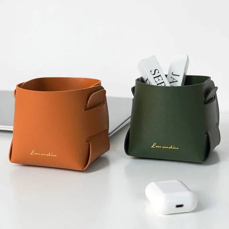 Creative Leather Storage Box