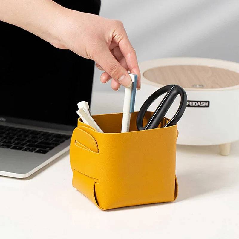 Creative Leather Storage Box