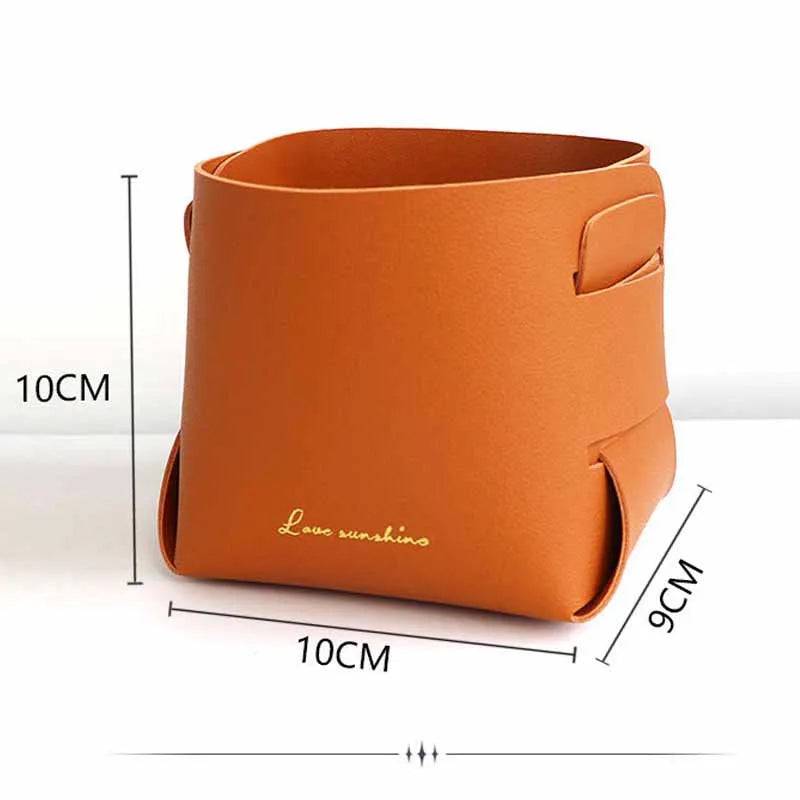 Creative Leather Storage Box