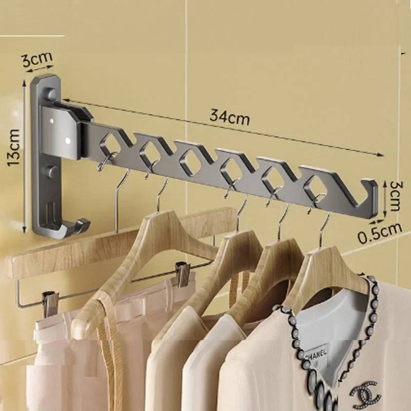 Adjustable Angle Clothes Drying Rack