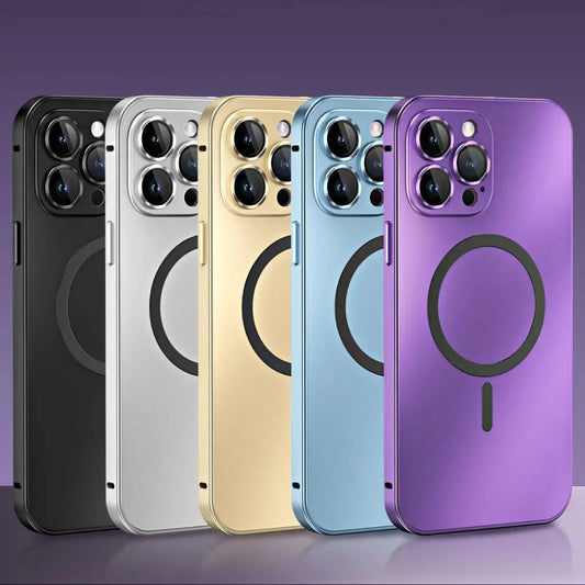 Magnetic Metal Case | Sleek Protection for iPhone
